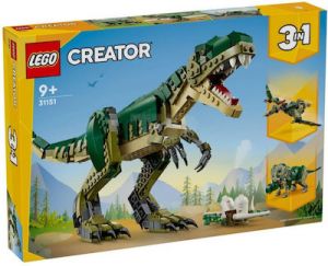 LEGO CREATOR 3-IN-1 T. REX ΓΙΑ 9+ ΕΤΩΝ 31151