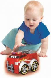 BBURAGO ΑΥΤΟΚΙΝΗΤΑΚΙ JUNIOR PUSH & GLOW FIRE TRUCK ΓΙΑ 3+ ΕΤΩΝ 16-89006