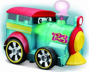 BBURAGO JUNIOR PUSH & GLOW TRAIN ΜΕ ΦΩΣ ΚΑΙ ΗΧΟΥΣ ΓΙΑ 12+ ΜΗΝΩΝ 16-89005