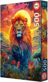 THE MAJESTY OF THE LION PUZZLE 2D 500PCS