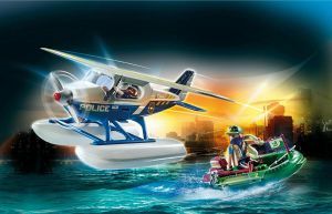 PLAYMOBIL CITY ACTION POLICE SEAPLANE 