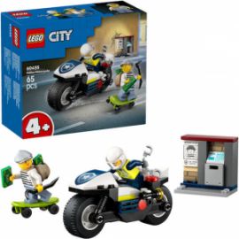LEGO CITY POLICE MOTORCYCLE CHASE ΓΙΑ 4+ ΕΤΩΝ 65ΤΜΧ 60455 