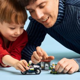 LEGO CITY POLICE MOTORCYCLE CHASE ΓΙΑ 4+ ΕΤΩΝ 65ΤΜΧ 60455 