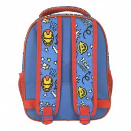 ΣΧΟΛΙΚΗ ΤΣΑΝΤΑ ΠΛΑΤΗΣ ΝΗΠΙOΥ AVENGERS IRON MAN MUST TEAM 2 ΘΗΚΕΣ