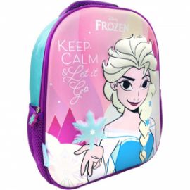 ΤΣΑΝΤΑ ΠΛΑΤΗΣ ΝΗΠΙΟΥ 26Χ10Χ32 1ΘΗΚΗ 3D EVA FROZEN KEEP CALM AND LET IT GO
