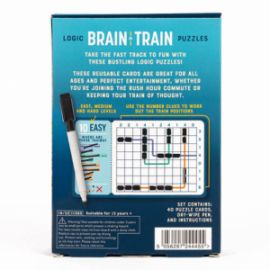  BRAIN TRAIN LOGIC PUZZLES BT-26