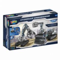 ΟΧΗΜΑΤΑ STEM ΚΑΤΑΣΚΕΥΑΣΤΙΚΑ LUNA TOYS ΥΔΡΑΥΛΙΚΑ 3 ΣΕ 1 DIY 168 ΤΜΧ.