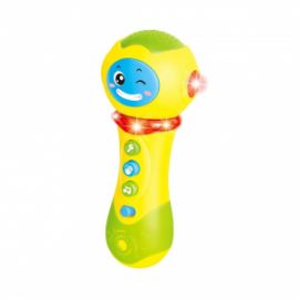 ΜΙΚΡΟΦΩΝΟ LUNA TOYS ΜΕ ΜΟΥΣΙΚΗ ΚΑΙ ΦΩΣ 15X7,2X20,6 ΕΚ.