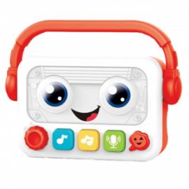 ΡΑΔΙΟΦΩΝΑΚΙ LUNA TOYS ΠΟΥ ΗΧΟΓΡΑΦΕΙ ΜΕ ΜΟΥΣΙΚΗ ΚΑΙ ΦΩΣ 22X7X17,8 ΕΚ. 2 ΣΧΕΔΙΑ