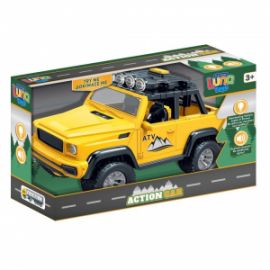ΟΧΗΜΑ ΤΖΙΠ AVT FRICTION LUNA TOYS 1:16, ΜΕ ΦΩΣ ΚΑΙ ΗΧΟ 28,5X12,5X17,5 ΕΚ.