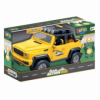 ΟΧΗΜΑ ΤΖΙΠ AVT FRICTION LUNA TOYS 1:16, ΜΕ ΦΩΣ ΚΑΙ ΗΧΟ 28,5X12,5X17,5 ΕΚ.