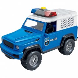 ΟΧΗΜΑ ΤΖΙΠ ΑΣΤΥΝΟΜΙΑ FRICTION LUNA TOYS 1:16, ΜΕ ΦΩΣ ΚΑΙ ΗΧΟ 28,5X12,5X17,5 ΕΚ.