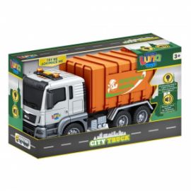ΑΠΟΡΡΙΜΜΑΤΟΦΟΡΟ FRICTION LUNA TOYS 1:14, ΜΕ ΦΩΣ ΚΑΙ ΗΧΟ 31X12X18 ΕΚ.