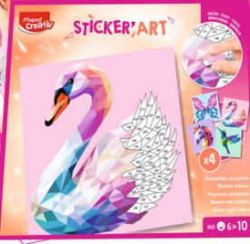CREATIVE STICKER ART ORIGAMI ANIMALS 906913
