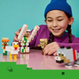  LEGO MINECRAFT DESERT ATTACK WITH CHICKEN JOCKEY  428ΤΜΧ 21592 