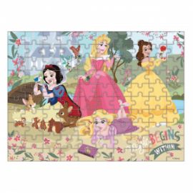  PUZZLE 100ΤΕΜ 48Χ34ΕΚ GLOW IN THE DARK PRINCESS