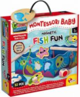 LISCIANI GIOCHI ΕΚΠΑΙΔΕΥΤΙΚΟ ΠΑΙΧΝΙΔΙ MONTESSORI FISH FUN ΑΠΟ ΞΥΛΟ ΓΙΑ 3+ ΕΤΩΝ ΚΩΔ.98354