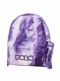 POLO ORIGINAL SCARF ΣΧΟΛΙΚΗ ΤΣΑΝΤΑ ΠΛΑΤΗΣ ΡΟΖ ΜΕ ΘΗΚΗ ΓΙΑ ΠΑΓΟΥΡΙ 901102-8338