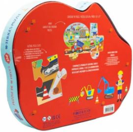 ΠΑΙΔΙΚΟ PUZZLE ΚΑΤΑΣΚΕΥΕΣ ΓΙΑ 3+ ΕΤΩΝ 40PCS FLOSS & ROCK 45P6462