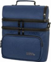 POLO DOUBLE COOLER ΣΧΟΛΙΚΟ ΙΣΟΘΕΡΜΙΚΟ ΤΣΑΝΤΑΚΙ ΦΑΓΗΤΟΥ ΧΕΙΡΟΣ 9LT ΜΠΛΕ 25X19X29CM 907096-5000