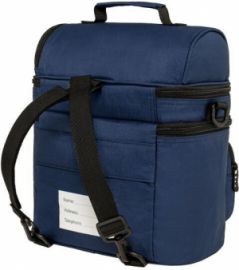 POLO DOUBLE COOLER ΣΧΟΛΙΚΟ ΙΣΟΘΕΡΜΙΚΟ ΤΣΑΝΤΑΚΙ ΦΑΓΗΤΟΥ ΧΕΙΡΟΣ 9LT ΜΠΛΕ 25X19X29CM 907096-5000
