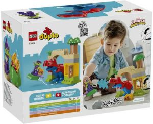  LEGO DUPLO SPIDEY-REX DINOSAUR VS. GREEN GOBLIN ΓΙΑ 2+ ΕΤΩΝ 25ΤΜΧ 10463 