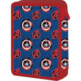  ΣΧΟΛΙΚΗ ΚΑΣΕΤΙΝΑ ΔΙΠΛΗ ΓΕΜΑΤΗ AVENGERS CAPTAIN AMERICA MUST TEAM 