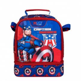  ΤΣΑΝΤΑΚΙ ΦΑΓΗΤΟΥ AVENGERS CAPTAIN AMERICA MUST TEAM ΙΣΟΘΕΡΜΙΚΟ 2 ΘΗΚΕΣ 000506315