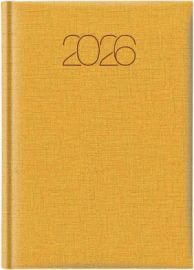 ΗΜΕΡΟΛΟΓΙΟ 2026 ΗΜΕΡ 14,5Χ20,5 COTTON CLASSIC MUSTARD 689JO.E43