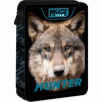 ΣΧΟΛΙΚΗ ΚΑΣΕΤΙΝΑ ΔΙΠΛΗ ΓΕΜΑΤΗ MUST TEAM WILD WOLF 