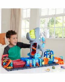 HOT WHEELS CITY ULTRA SHARK CAR WASH ΠΙΣΤΑ ΓΙΑ 3+ ΕΤΩΝ HTN82