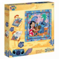 ΠΑΖΛ ΚΟΡΝΙΖΑ DISNEY STITCH LUNA TOYS 2 ΣΕ 1 ΧΡΩΜΑΤΙΣΜΟΥ 2 ΟΨΕΩΝ 64 ΤΜX. 27X27 ΕΚ.