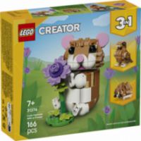  LEGO CREATOR 3-IN-1 CUTE HAMSTER WITH A FLOWER ΓΙΑ 7+ ΕΤΩΝ 166ΤΜΧ 31376
