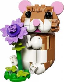 LEGO CREATOR 3-IN-1 CUTE HAMSTER WITH A FLOWER ΓΙΑ 7+ ΕΤΩΝ 166ΤΜΧ 31376