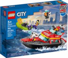 LEGO CITY FIRE RESCUE BOAT 60373 