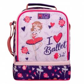 ΤΣΑΝΤΑΚΙ ΦΑΓΗΤΟΥ ΙΣΟΘΕΡΜΙΚΟ MUST TEAM YUMMY I LOVE BALLET 2 ΘΗΚΕΣ
