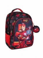  MUST TEAM ΣΧΟΛΙΚΗ ΤΣΑΝΤΑ ΠΛΑΤΗΣ ΔΗΜΟΤΙΚΟΥ IRON MAN 25LT 000506280
