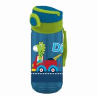ΠΑΓΟΥΡΙ ΠΛΑΣΤΙΚΟ MUST TEAM 500 ML ΜΕ ΚΑΛΑΜΑΚΙ LITTLE DINO 000586441