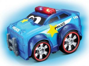 BBURAGO ΑΥΤΟΚΙΝΗΤΑΚΙ JUNIOR PUSH & GLOW POLICE CAR ΓΙΑ 3+ ΕΤΩΝ #16-89004