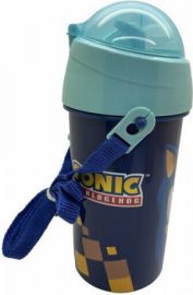 GIM SONIC ΠΑΙΔΙΚΟ ΠΑΓΟΥΡΙ ΠΛΑΣΤΙΚΟ ΜΕ ΚΑΛΑΜΑΚΙ ΜΠΛΕ 500ML 572-51209
