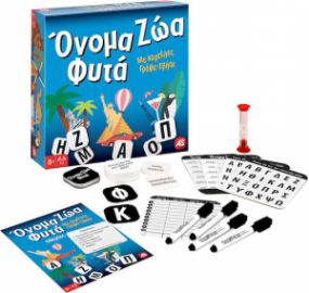 ΕΠΙΤΡΑΠΕΖΙΟ ΠΑΙΧΝΙΔΙ ΟΝΟΜΑ ΖΩΑ ΦΥΤΑ BOARD EDITION ΓΙΑ 2-4 ΠΑΙΚΤΕΣ 8+ ΕΤΩΝ AS