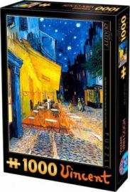 VINCENT VAN GOGH: CAFE TERRACE AT NIGHT PUZZLE 2D 1000 ΚΟΜΜΑΤΙΑ 66196