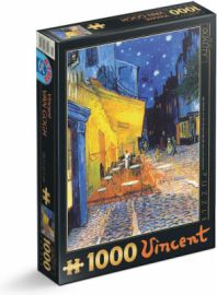 VINCENT VAN GOGH: CAFE TERRACE AT NIGHT PUZZLE 2D 1000 ΚΟΜΜΑΤΙΑ 66196