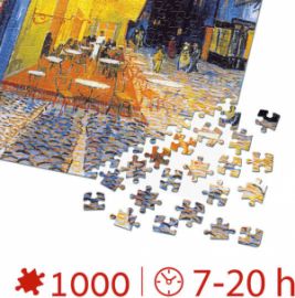 VINCENT VAN GOGH: CAFE TERRACE AT NIGHT PUZZLE 2D 1000 ΚΟΜΜΑΤΙΑ 66196