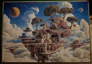 KINGDOM TO THE CLOUDS PUZZLE 2D 1000PCS 20231