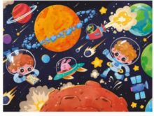 GLOW IN DARK NEW MYSTERIOUS PLANET
