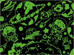 GLOW IN DARK NEW MYSTERIOUS PLANET