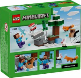 LEGO MINECRAFT STEVE'S TAIGA ADVENTURE ΓΙΑ 6+ ΕΤΩΝ 79ΤΜΧ