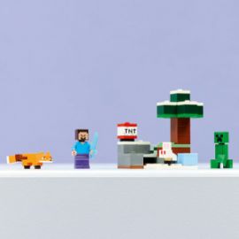 LEGO MINECRAFT STEVE'S TAIGA ADVENTURE ΓΙΑ 6+ ΕΤΩΝ 79ΤΜΧ