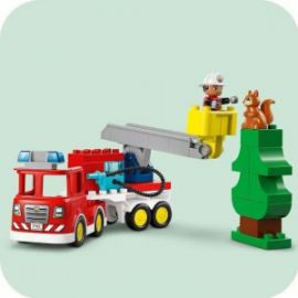 LEGO DUPLO FIRE TRUCK WITH HOSE AND FIREFIGHTER ΓΙΑ 2+ ΕΤΩΝ 28ΤΜΧ 10473